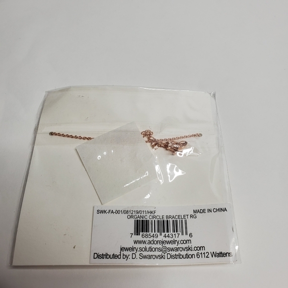 Adore Stack & Sparkle Rose Gold Bracelet Swarovski - Picture 3 of 4